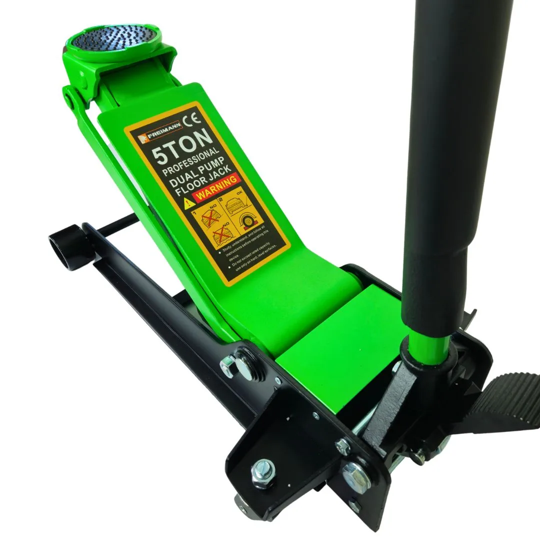 PODNOŚNIK HYDRAULICZNY SAMOCHODOWY ŻABA 5T ZIELONY NISKOPROFILOWY - Widmann | zdjęcie 7 z 8 | 47584 | Motofarma.pl