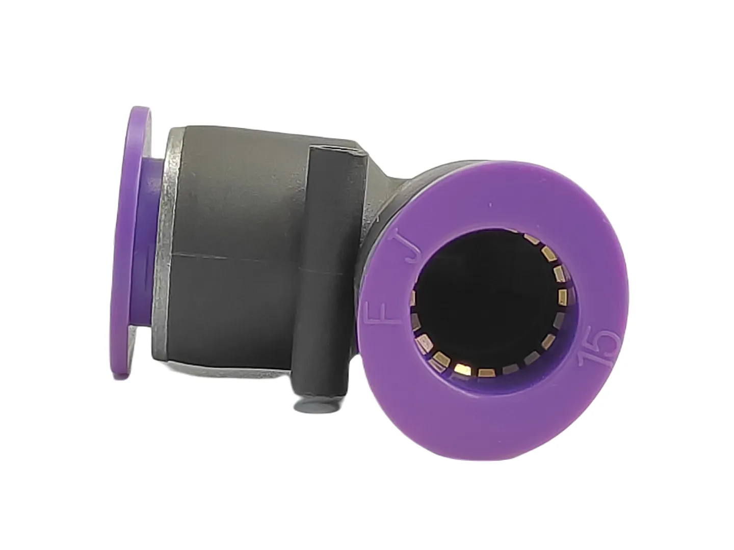 Szybkozłącze tekalanu fi-15 kątowe plastik