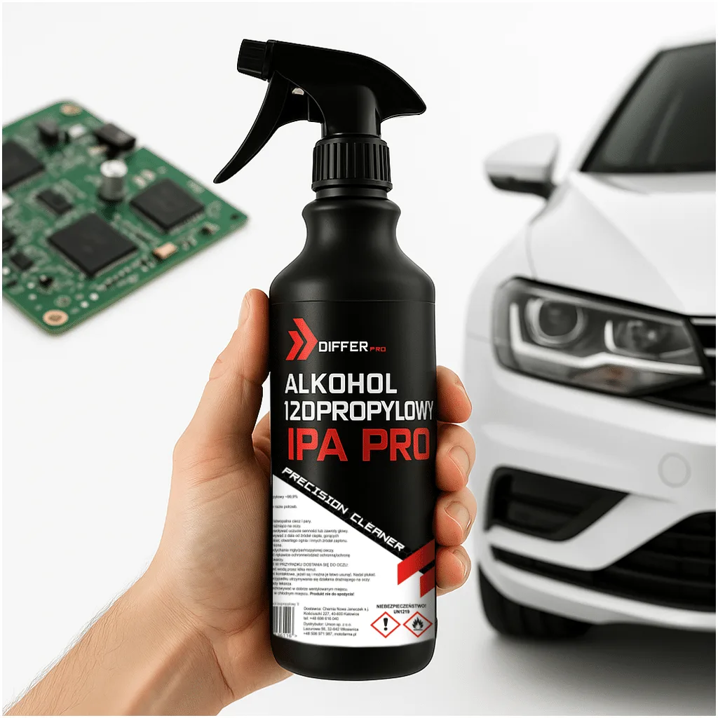 Alkohol izopropylowy / Izopropanol IPA Cleaner Differ PRO 1L ~99,9% | zdjęcie 1 z 3 | 47115D | Motofarma.pl