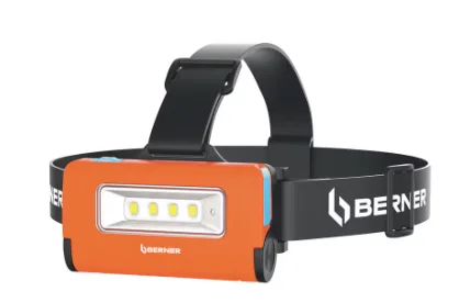 BERNER ZESTAW LAMP LED LAMPA CZOŁOWA CZOŁÓWKA + PENLIGHT ŁADOWARKA LAMPKA