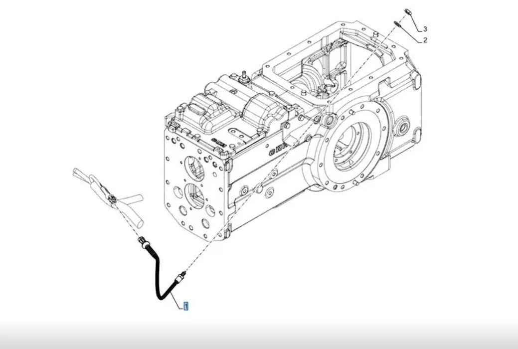 Czujnik obrotów wałka WOM