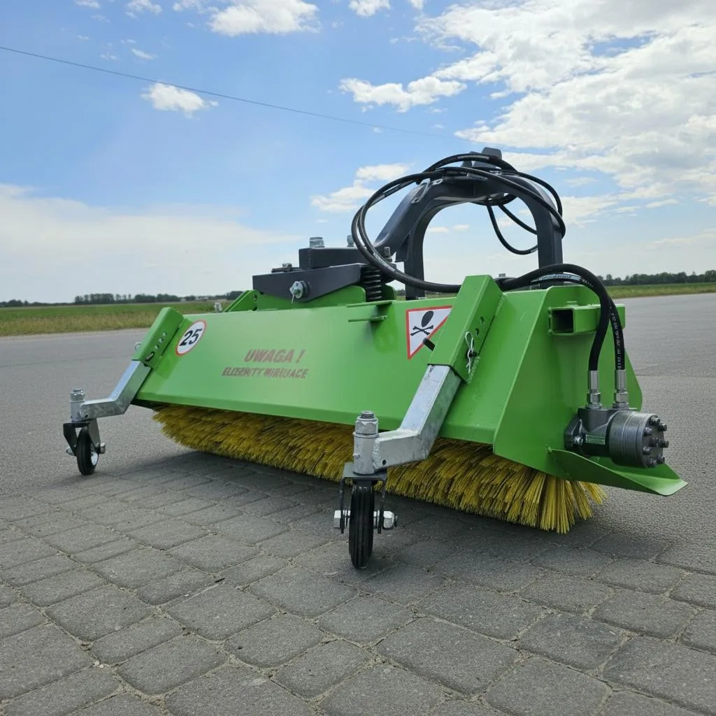 Zamiatarka uliczna Abra IGA Mini – 120 / 135 / 150 cm, do Kubota, Ursus, ISEKI - Metal-Technik | zdjęcie 1 z 7 | WC-11953 | Motofarma.pl