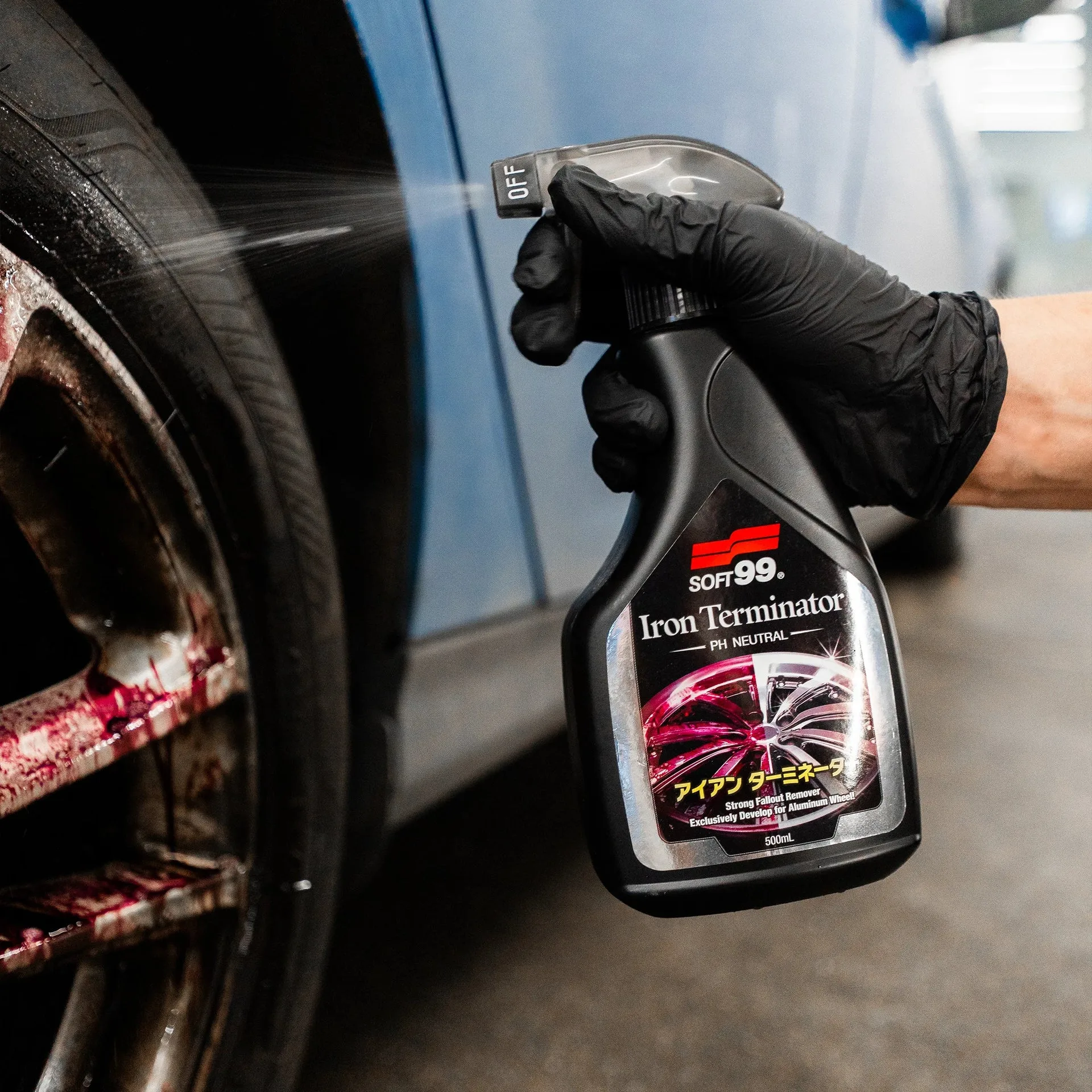 Soft99 Iron Terminator żel do felg i lakieru 500ml