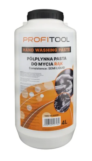 Pasta do mycia rąk PROFITOOL półpłynna 4L + pompka