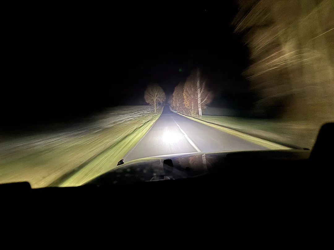 Mocna Lampa robocza LED PRO 7200lm homologacja - Amio | zdjęcie 5 z 5 | 45479 | Motofarma.pl