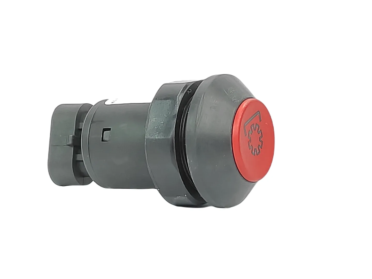 Przełącznik okrągły czerwony "WOM" - Granit | zdjęcie 1 z 3 | 5254 | Motofarma.pl