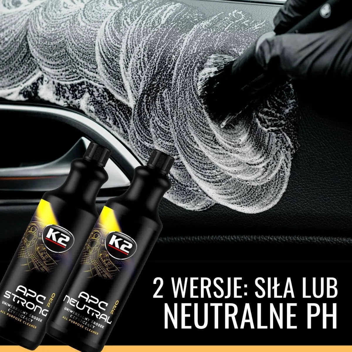 ZESTAW K2: K2 STRONG PRO 1L + NUTA PRO 1L + PURIO PRO 1L + AKCESORIA | zdjęcie 5 z 12 | WC-3722 | Motofarma.pl