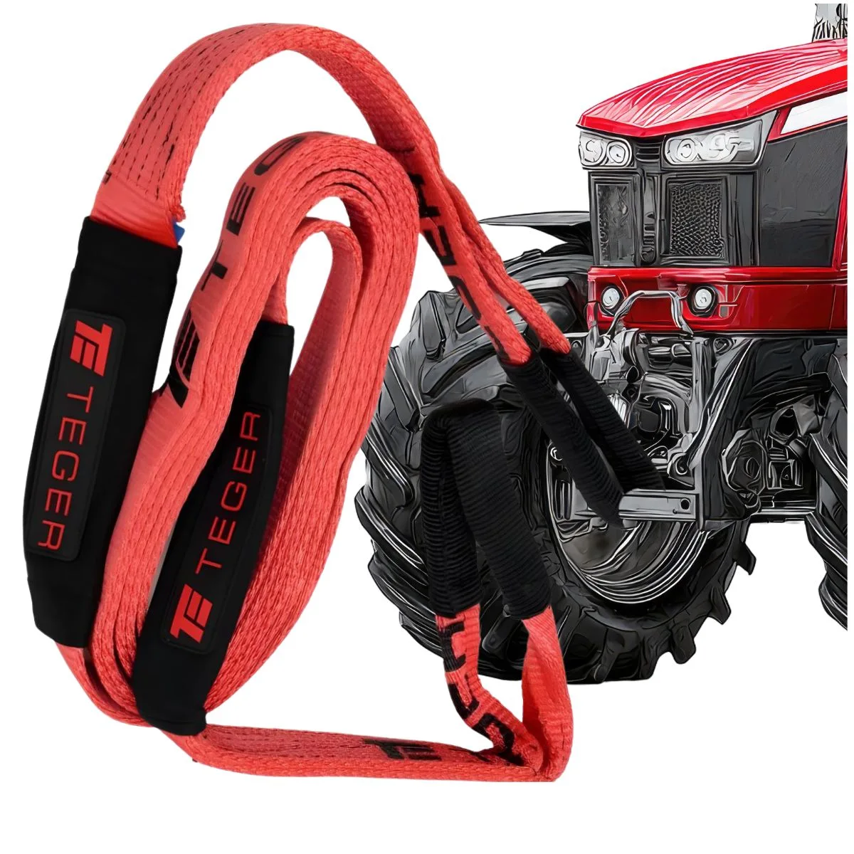 Lina ewakuacyjna kinetyczna holownicza z włókien syntetycznych, uciąg 3T długość 6m  wskaźnik 20%, Teger | zdjęcie 6 z 6 | T-NAP-K36 | Motofarma.pl