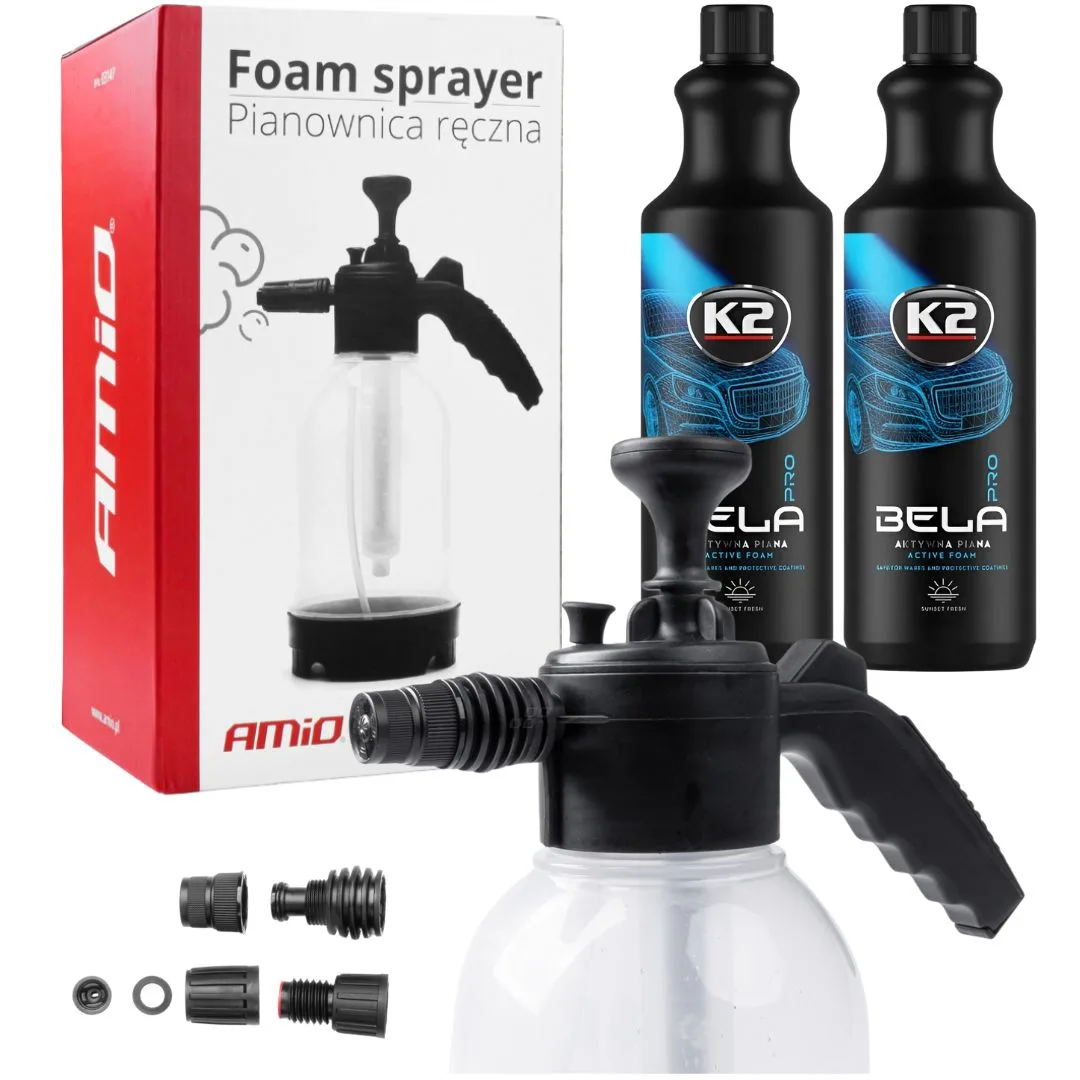 2x AKTYWNA PIANA BELA PRO 1L (2L) + PIANOWNICA RĘCZNA 2L - K2 | zdjęcie 1 z 13 | A03147_1527_2 | Motofarma.pl
