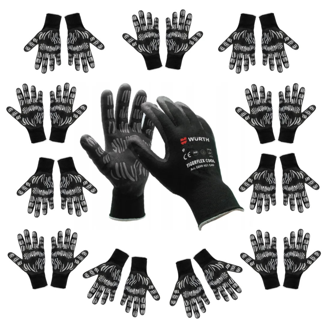 WURTH RĘKAWICE OCIEPLANE TIGERFLEX COOL ROZMIAR 9/L 12 PAR - Würth | zdjęcie 1 z 2 | 47022_12 | Motofarma.pl