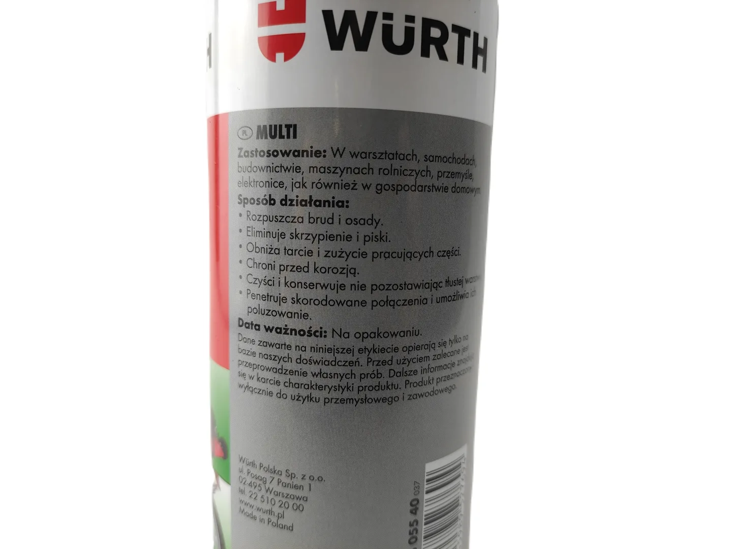 Multi spray preparat 400ML WURTH