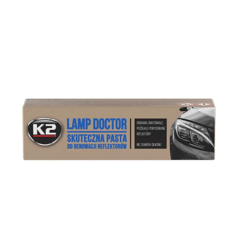 Pasta Do Renowacji Reflektorów K2 Lamp Doctor 60G | zdjęcie 11 z 11 | K2 L3050 | Motofarma.pl
