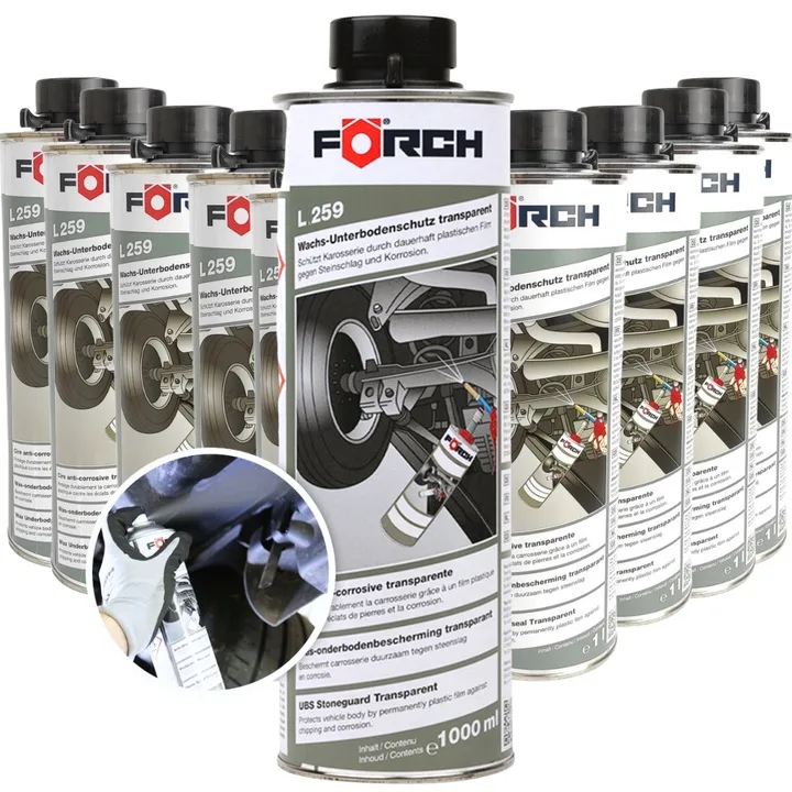 10x FORCH L259 Wosk do konserwacji podwozia 1L | zdjęcie 1 z 3 | 41113_10 | Motofarma.pl