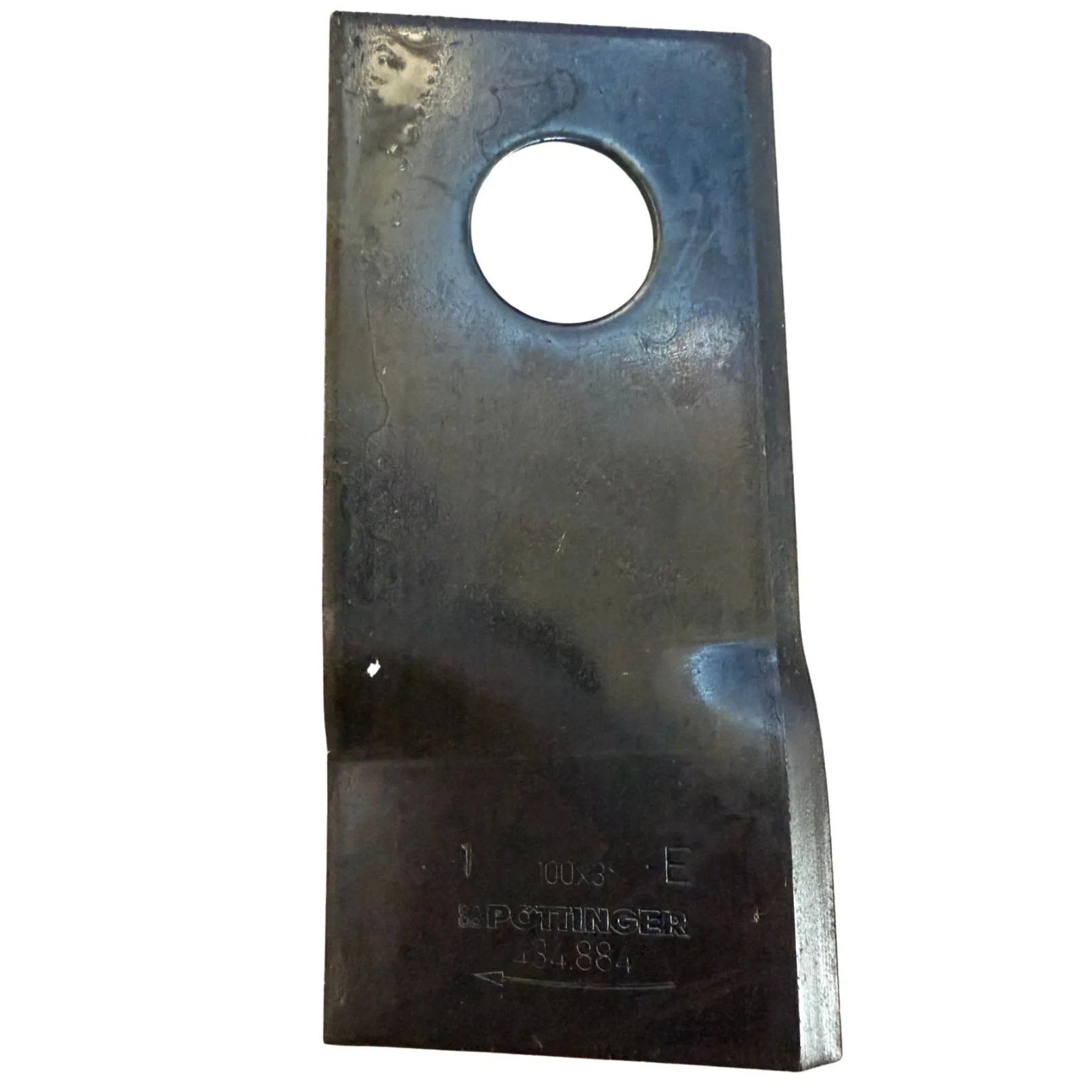 Nożyk kosiarki lewy 100x48x3mm POTTINGER 434.884 ostrze EUROCAT kosy