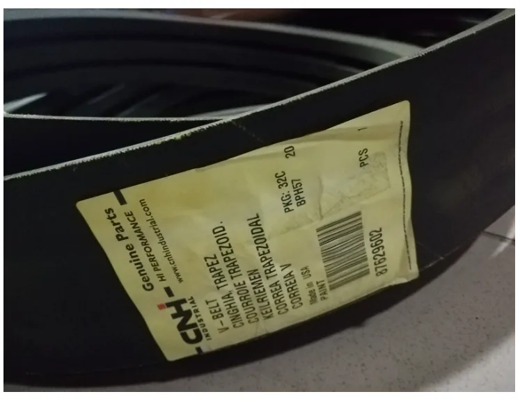 Pas napędowy podajnika do kombajnu CASE IH