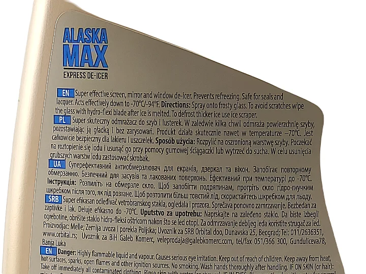K2 Odmrażacz do szyb Alaska Max 750ml | zdjęcie 3 z 3 | 16286 | Motofarma.pl