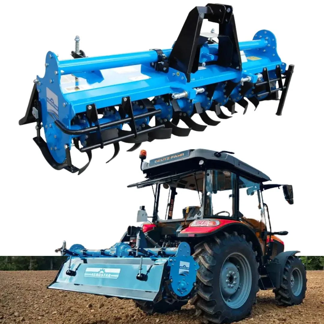 Glebogryzarka KS Agrostar – Profesjonalna glebogryzarka wirnikowa do ciągnika | zdjęcie 1 z 6 | WC-7585 | Motofarma.pl