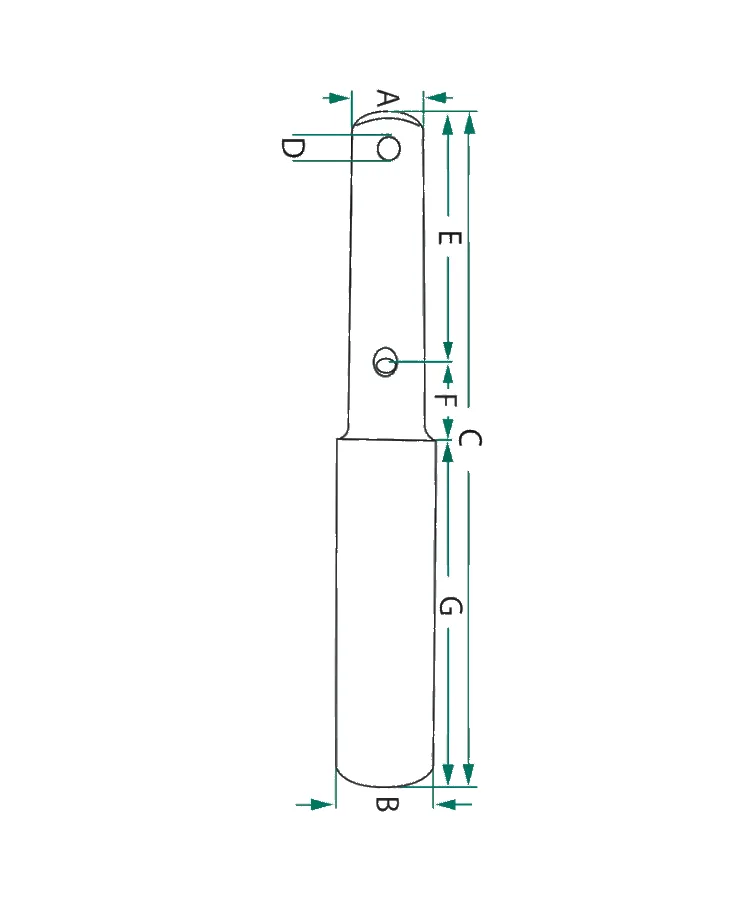 Sworzeń łącznika kat.1-2  2 otwory - Granit | zdjęcie 4 z 4 | 4890 | Motofarma.pl