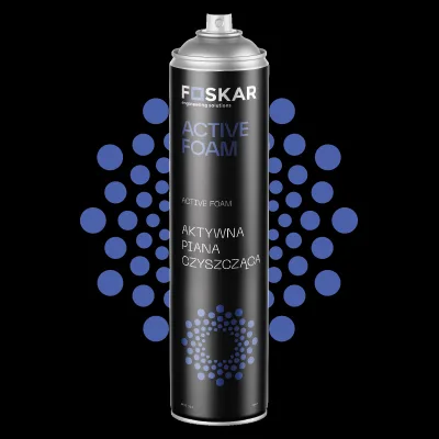 ACTIVE FOAM+Aerozol 500 ml Aktywna Piana Czyszcząca Foskar
