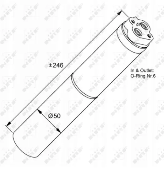 OSUSZACZ KLIMATYZACJI RENAULT NISSAN