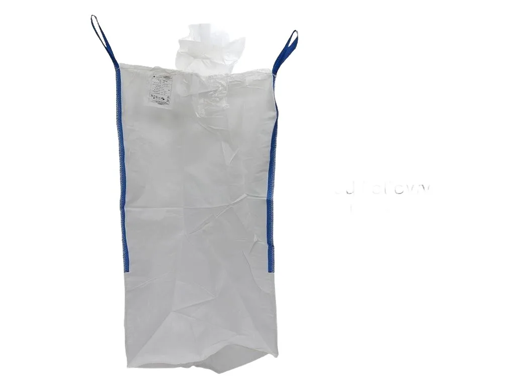 Big Bag 1000 kg TEGER z wkładem foliowym, 95×95×165 cm, 4 uchwyty, lej zasypowy i spustowy, dół zamknięty, tasiemki do zawiązania | zdjęcie 1 z 2 | T-BB1TWF95X165-1L/Z | Motofarma.pl