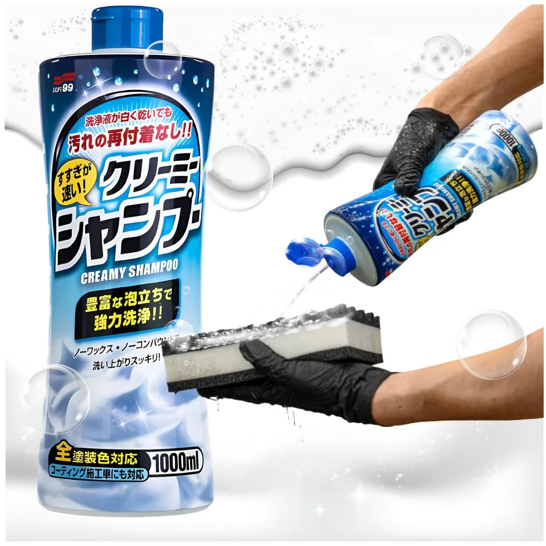 Soft99 Szampon Neutral Shampoo Creamy 1000ml | zdjęcie 1 z 3 | F7ACAD | Motofarma.pl