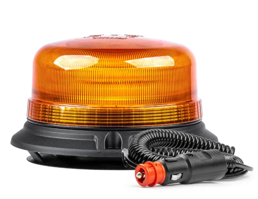 Lampa ostrzegawcza błyskowa kogut 36 LED magnes R65 R10 12V 24V W03m AMIO-02295 | zdjęcie 1 z 3 | A02295 | Motofarma.pl