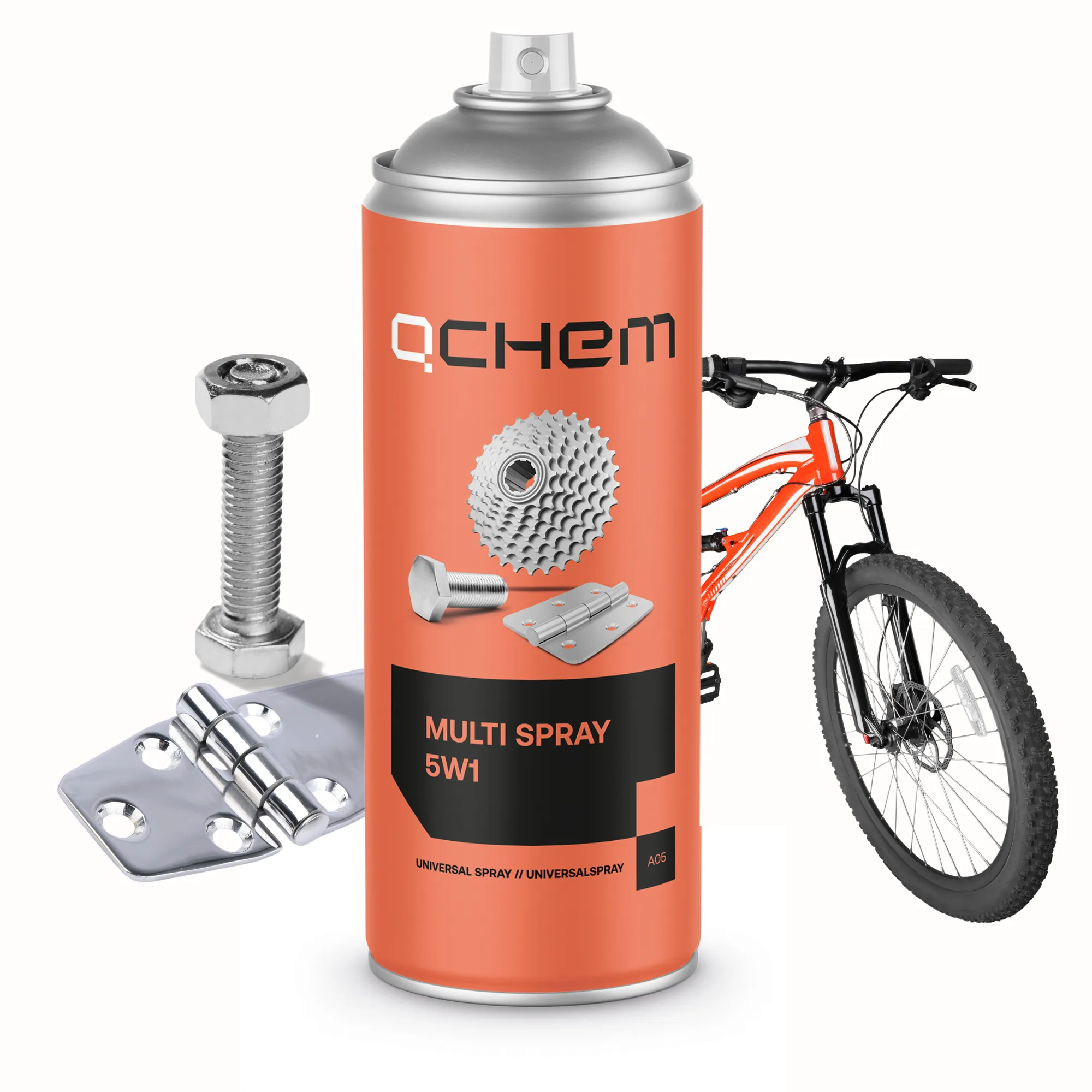 MULTI SPRAY 5W1 400ML + FORCH ZMYWACZ UNIWERSALNY DO HAMULCÓW 5L ZESTAW