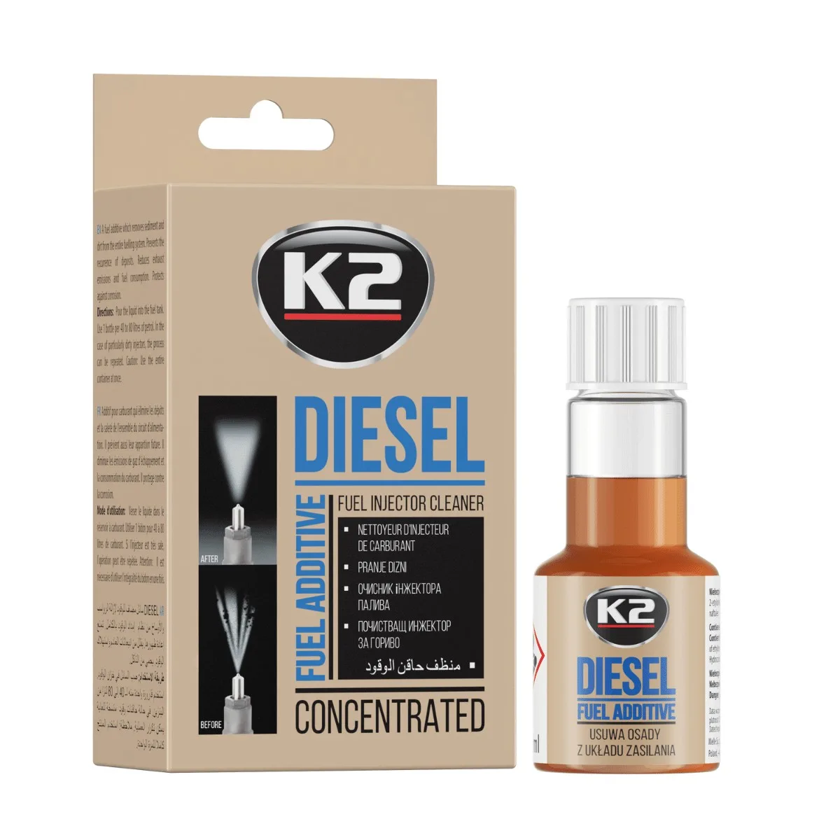 K2 DIESEL 50 ML | zdjęcie 4 z 9 | T312 | Motofarma.pl