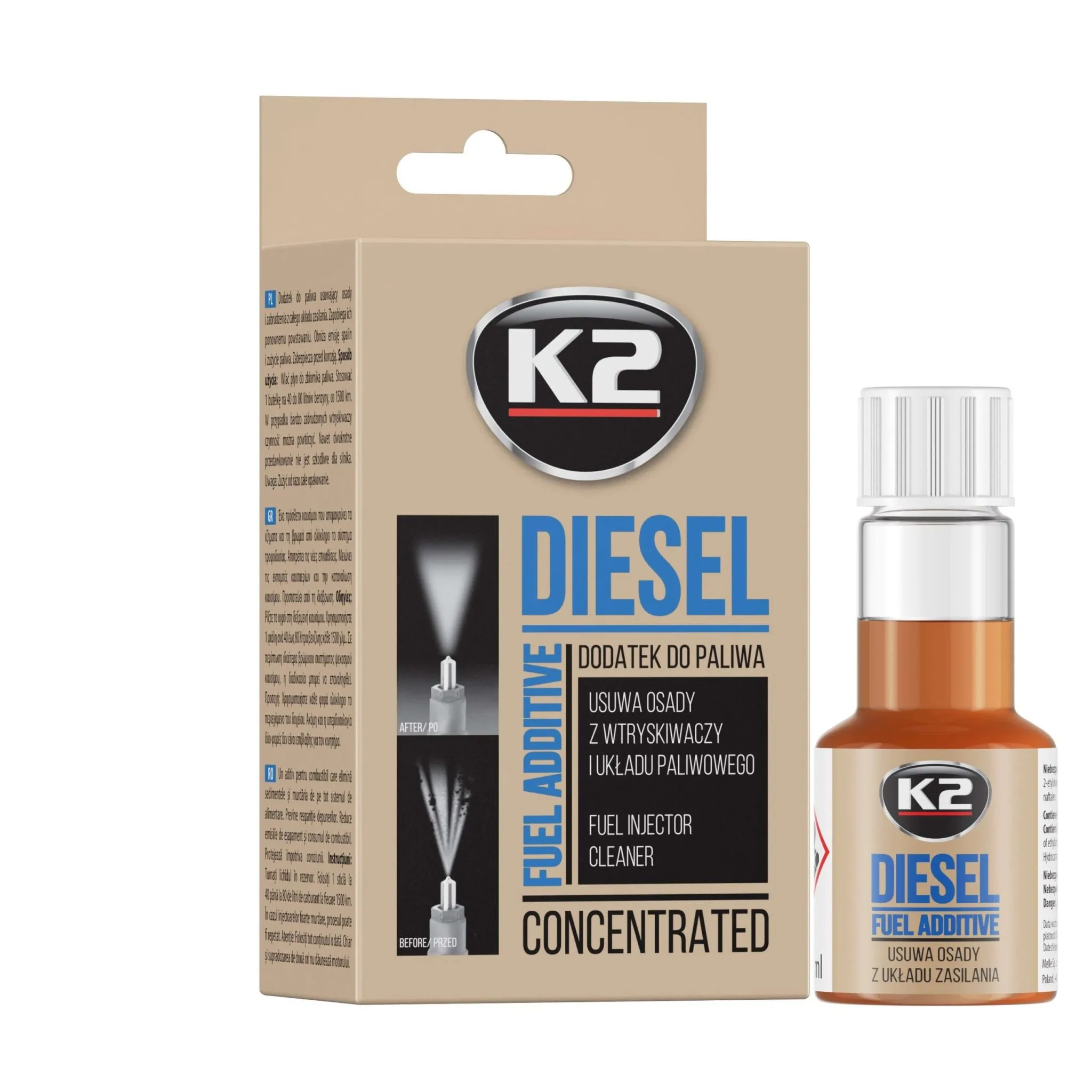 K2 DIESEL 50 ML | zdjęcie 1 z 9 | T312 | Motofarma.pl