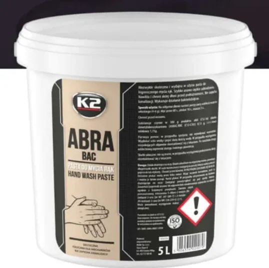 Pasta bhp do mycia rąk 5 L K2 Abra