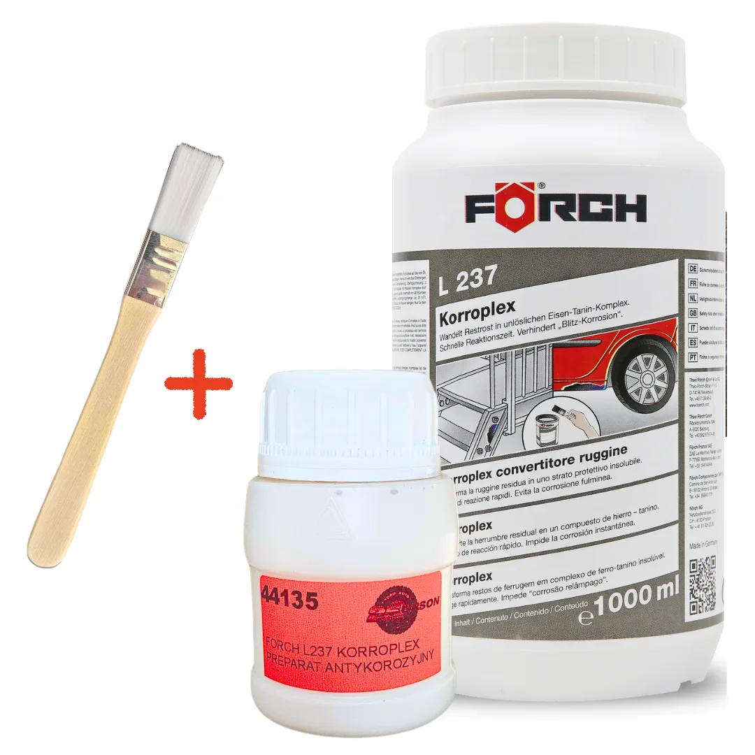 FORCH L237 KORROPLEX PREPARAT ANTYKOROZYJNY 100ml + PĘDZELEK