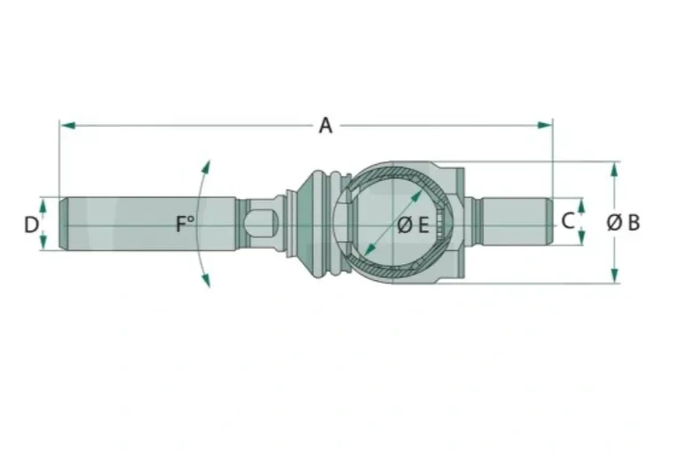 Przegub osiowy - Granit | zdjęcie 3 z 4 | 31127 | Motofarma.pl