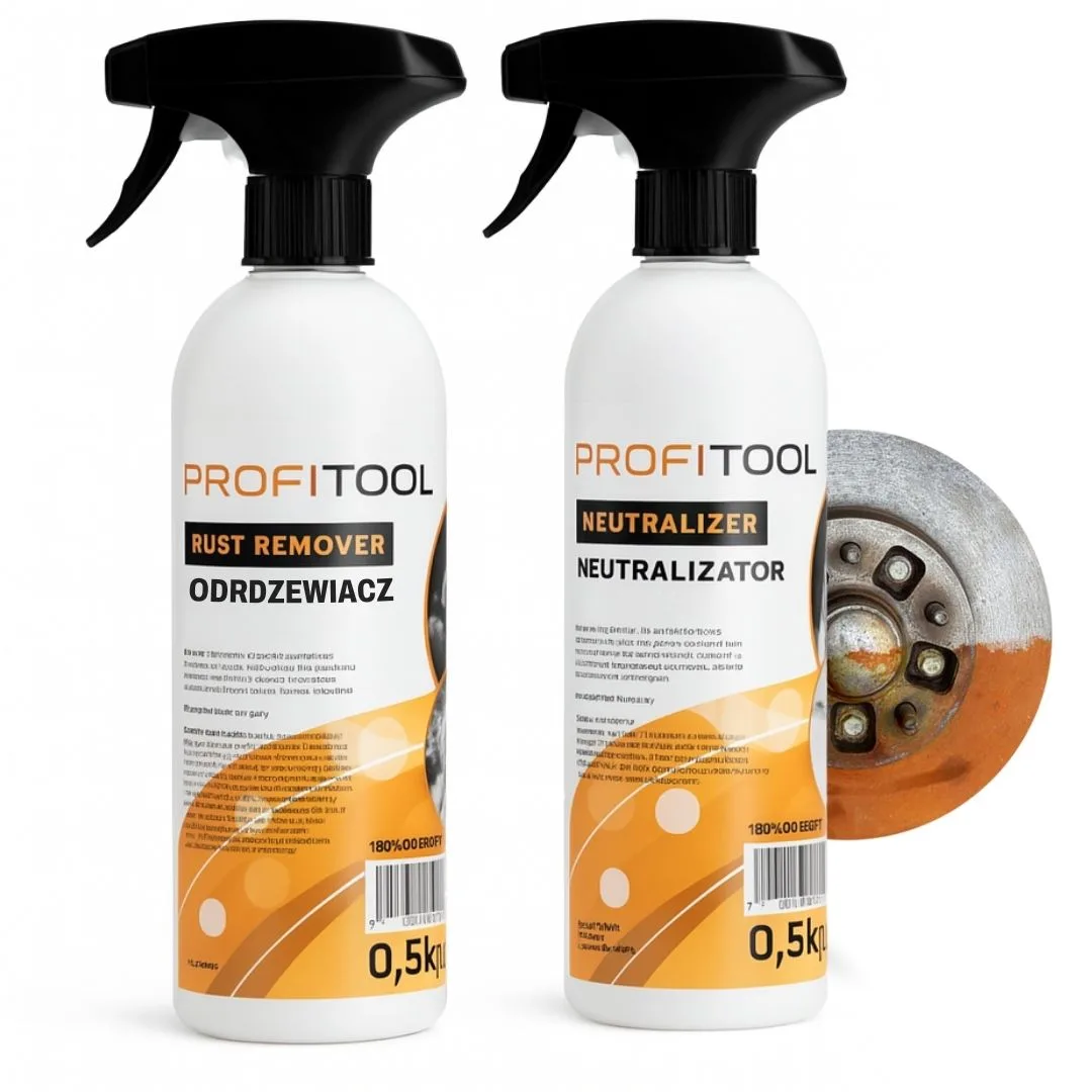 Odrdzewiacz + Neutralizator Rdzy Zestaw Profitool | zdjęcie 1 z 4 | 48572 | Motofarma.pl