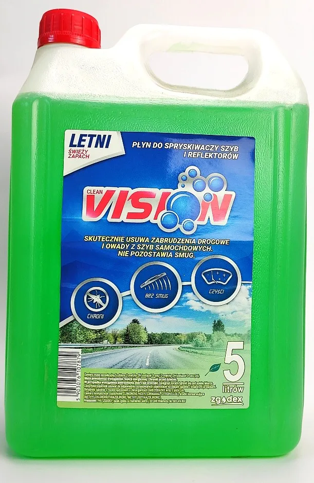Letni płyn do spryskiwaczy 5L VISION