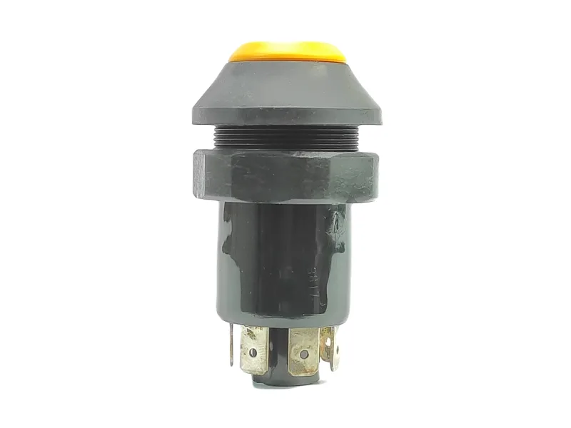 Przełącznik okrągły żółty wycieraczka