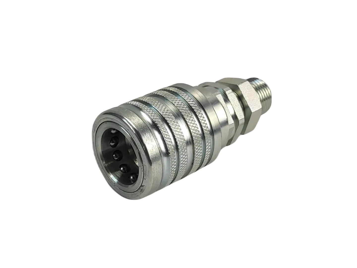 Szybkozłącze hydrauliki gniazdo M18 długie