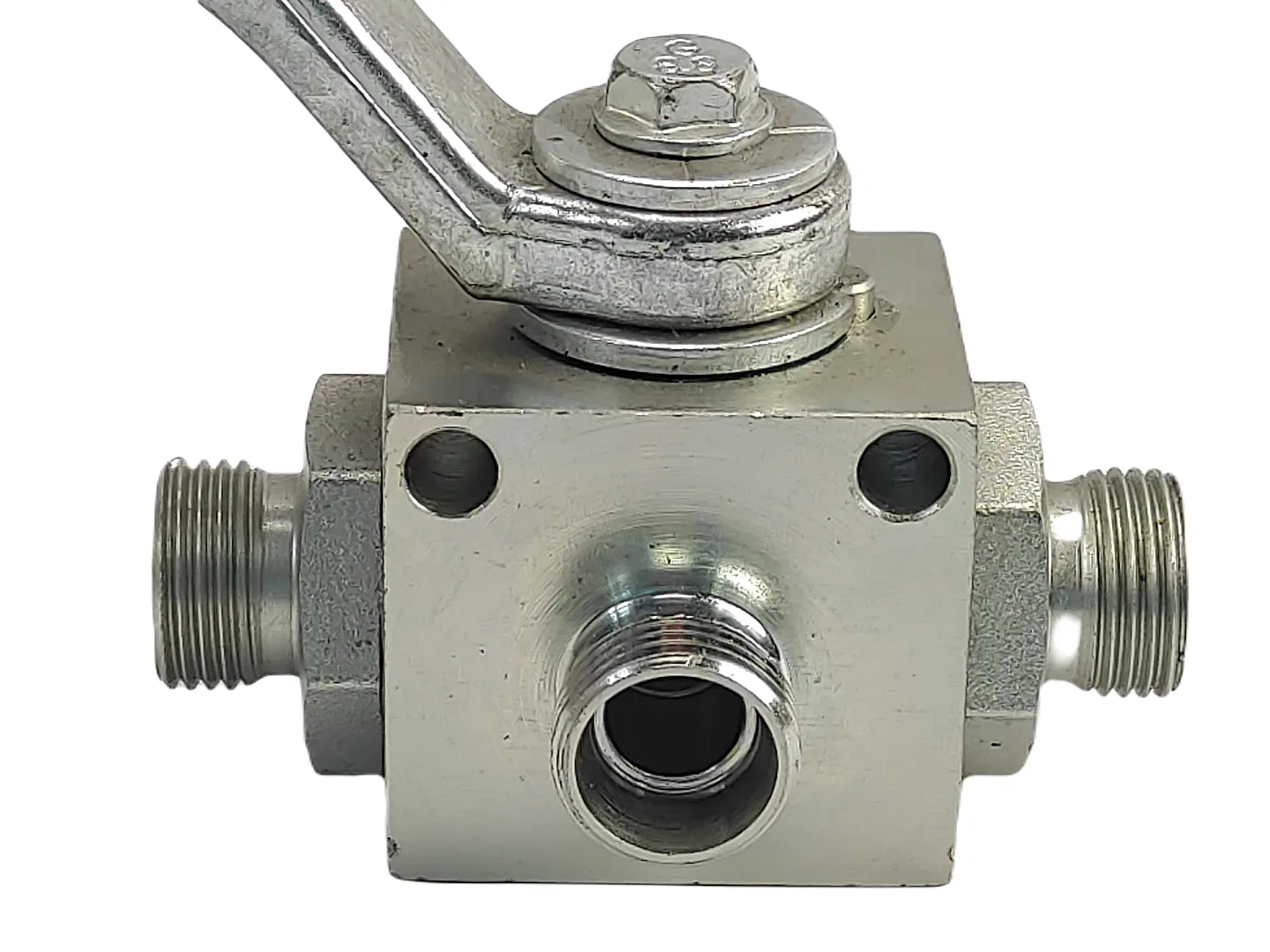 Zawór kulowy BKH-3L 12L DN-10 (M18x1,5) - Granit | zdjęcie 3 z 5 | 5105 | Motofarma.pl