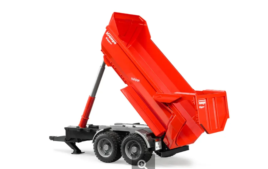 Przyczepa budowlana zabawka