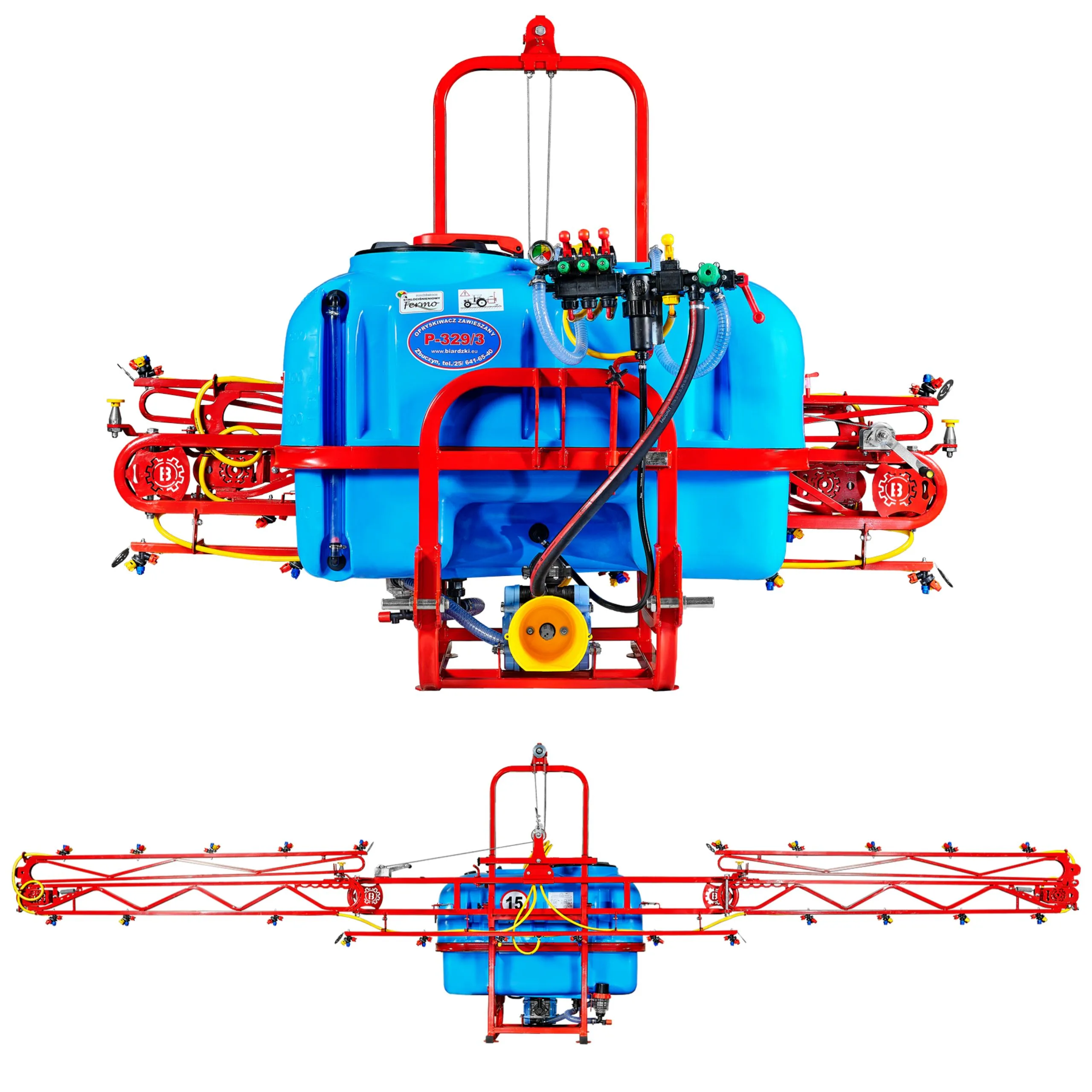 Opryskiwacz zawieszany 600L Biardzki – Belka 12 m | zdjęcie 5 z 5 | WC-11997 | Motofarma.pl