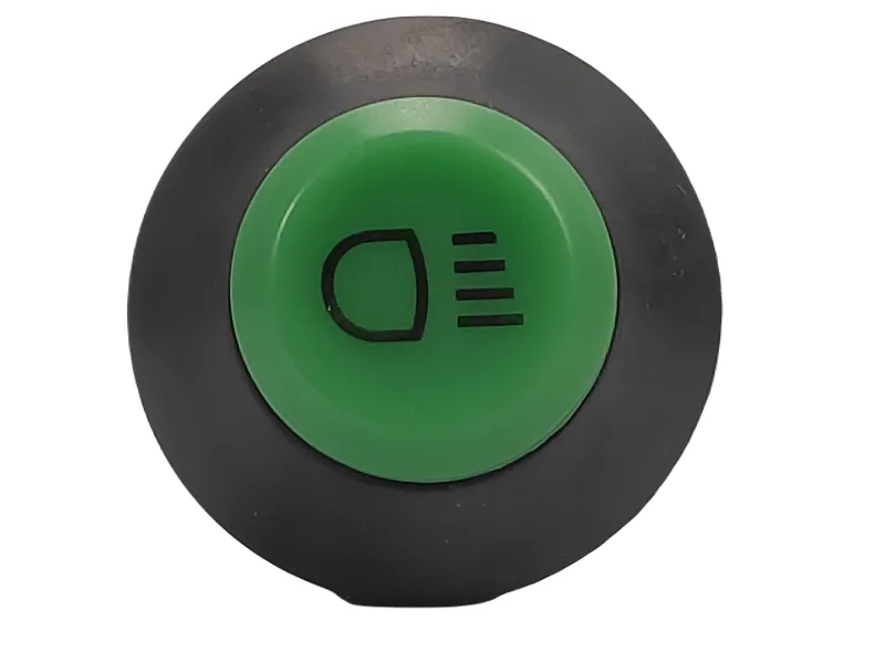 Przełącznik okrągły zielony światła drogowe - Granit | zdjęcie 1 z 3 | 5182 | Motofarma.pl