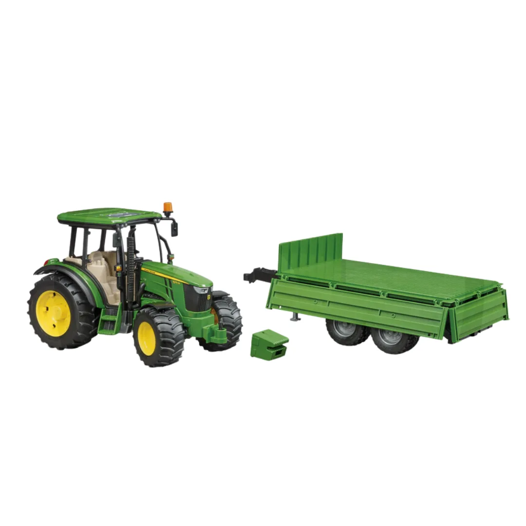 ZABAWKA  JOHN DEERE Z PRZYCZEPKA - Bruder | zdjęcie 4 z 4 | 1126 | Motofarma.pl