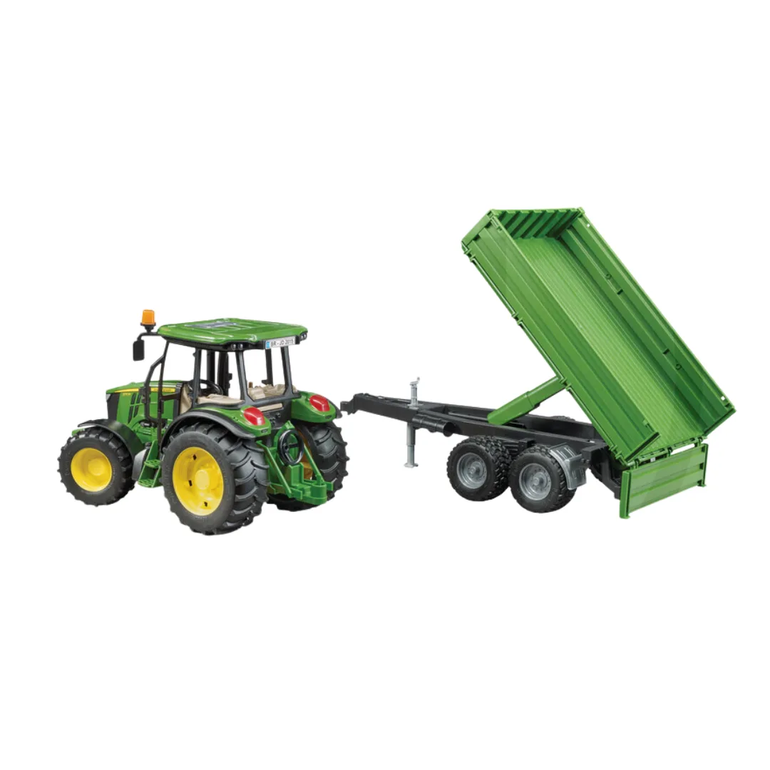 ZABAWKA  JOHN DEERE Z PRZYCZEPKA - Bruder | zdjęcie 3 z 4 | 1126 | Motofarma.pl