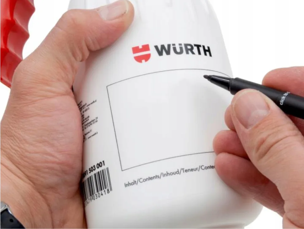 UNIWERSALNY ZMYWACZ DO HAMULCÓW 5L + Rozpylacz ciśnieniowy z pompką 1L WURTH - Würth | zdjęcie 3 z 4 | Zmywacz 5L + Rzpoylacz ciśnieniowy wielokrotnego u | Motofarma.pl