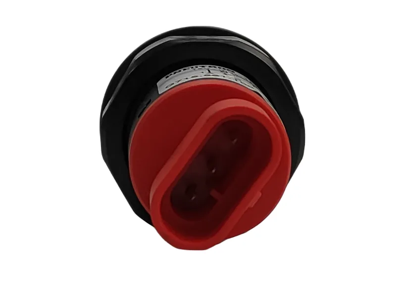 Przełącznik okrągły niebieski podnoszenie