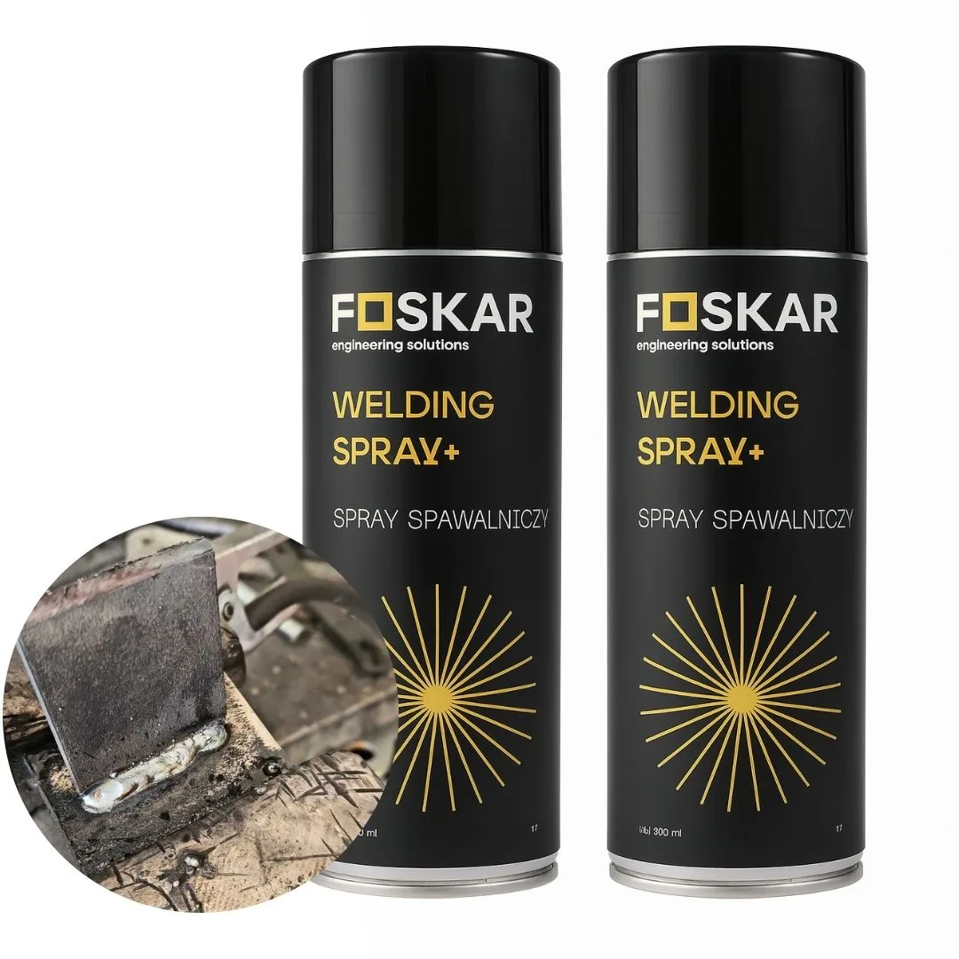Spray Antyodpryskowy do Spawania FOSKAR Welding Spray+ 400ml 2 sztuki