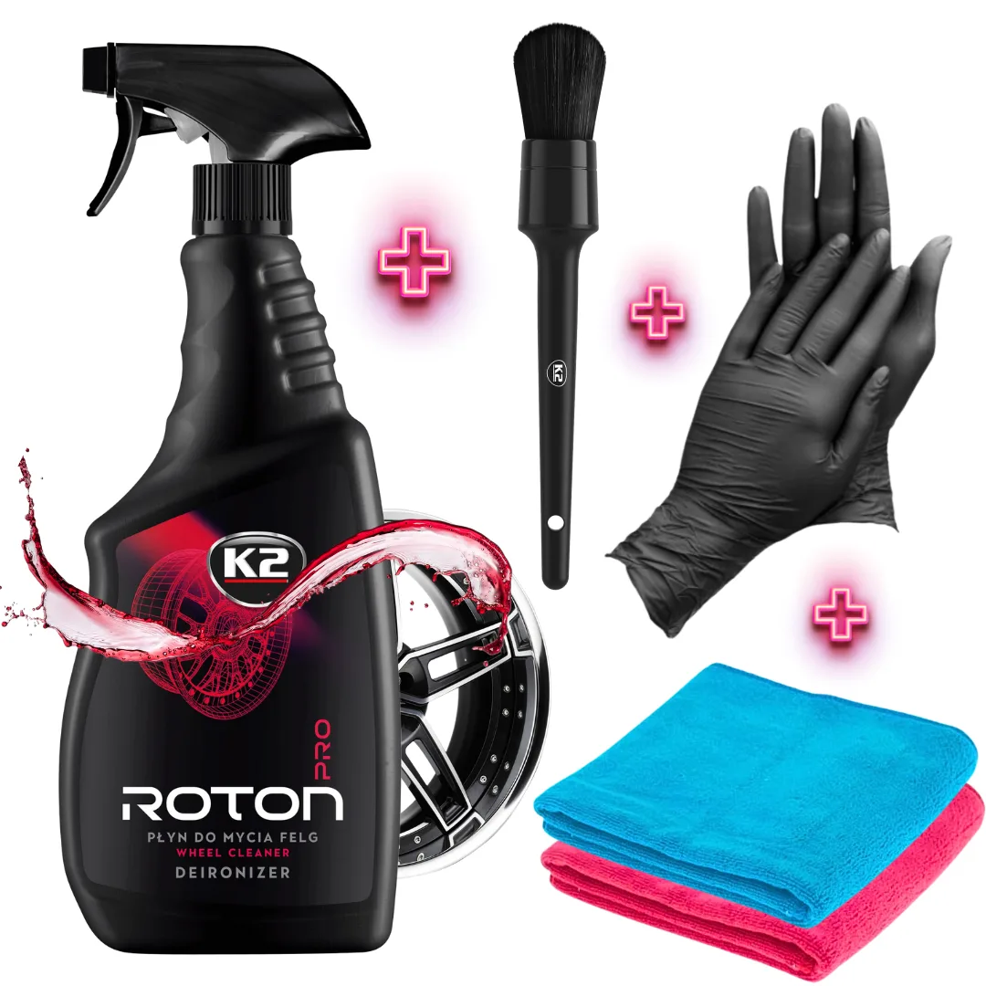 ZESTAW DO CZYSZCZENIA FELG K2 ROTON PRO 750 ML | zdjęcie 1 z 3 | WC-3664 | Motofarma.pl