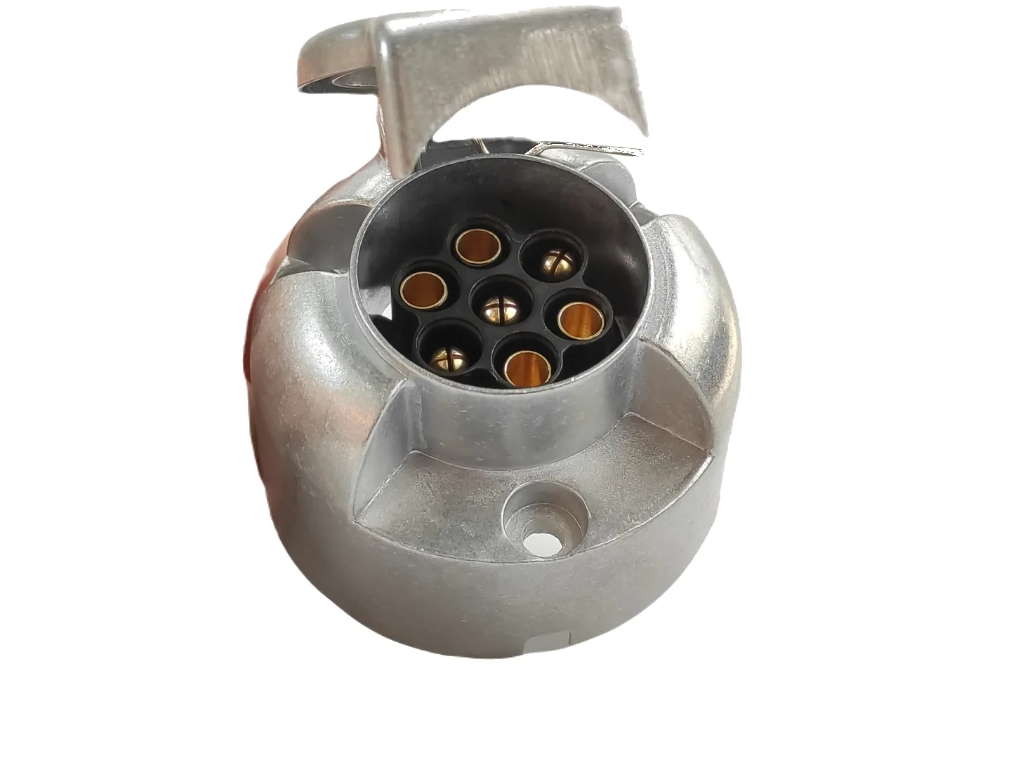 Gniazdko prądowe przyczepa 7-pinowe aluminiowe Ursus