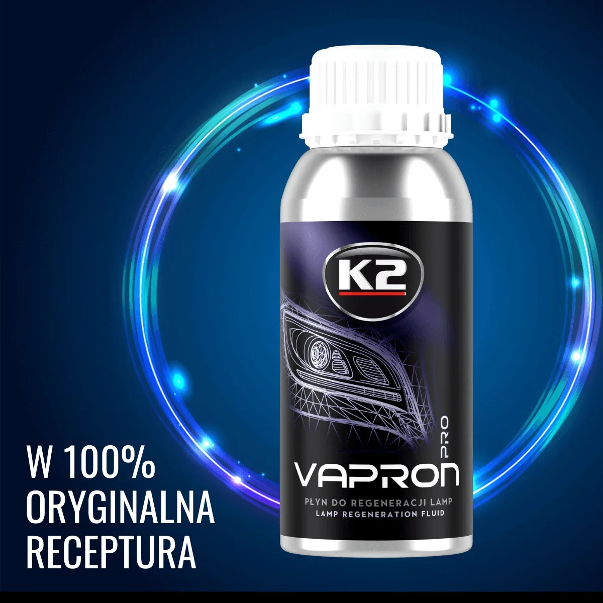 K2 VAPRON REFILL 600ml ZESTAW MIKROFIBRA + RĘKAWICZKI | zdjęcie 6 z 6 | WC-3684 | Motofarma.pl