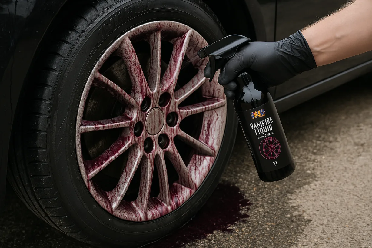 ADBL VAMPIRE LIQUID 1L+ Pędzelek detailingowy zestaw